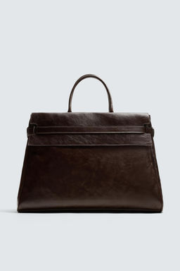 LEATHER HANDBAG - Zara фото 7