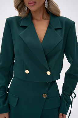 Пиджак Бонни (изумрудный) - Эльза фото 5