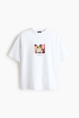Camiseta Oversized Fit - H&m фото 4