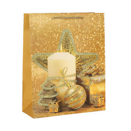 Цена за 12 шт. Пакет подарочный 31х40х12 / 111-1L /уп 12/360/ микс Новый год - Галеонтрейд фото 8