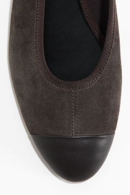 Suede ballet flats - H&m фото 4