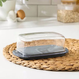 Цена за 2 шт. Масленка STONE темный камень SE145112026