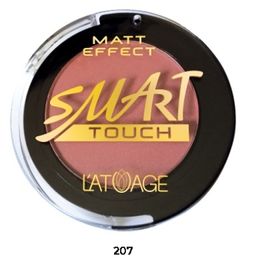 Latuage Румяна компактные SMART TOUCH №207 розово-персиковый