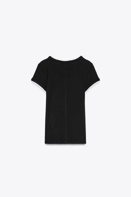 DOUBLE T-SHIRT - Zara фото 24