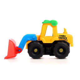 Набор тракторов Весёлая стройка, инерционные, в наборе 6 шт., цвет МИКС - Автоград фото 3