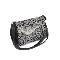 Сумка женская натуральная кожа ADEL-230/3в/ММ (отделка ИСК/КОЖА), 5отд, плечевой ремень, питон 262008 - Adelia фото 2