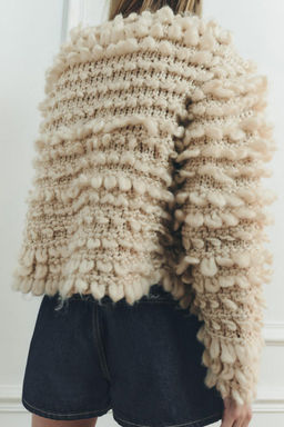 TEXTURED KNIT CARDIGAN - Zara фото 4