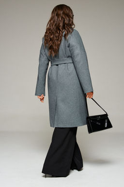 Пальто Beautiful Free 7024-Р графитовый