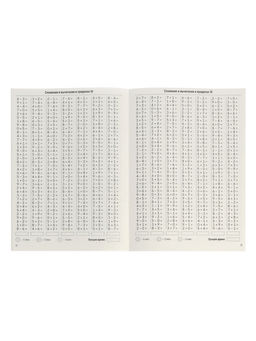 Набор книг «З500 примеров по русскому и математике», 3 шт. по 24 стр.