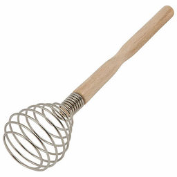 Цена за 2 шт. Венчик спиральный с деревянной ручкой 26см ID10264