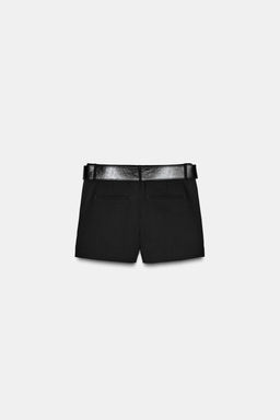 LOW-RISE BELTED SKORT - Zara фото 2