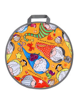 Ледянка мягкая Gnome, круглая, двухместная, цвет МИКС