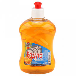 Средство для мытья посуды Радуга 0,5л, апельсин (Россия)