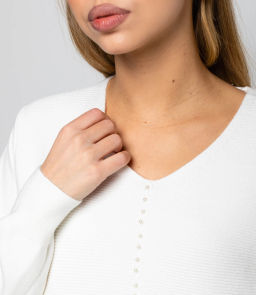 Джемпер #КТ8208, молочный - Dommod фото 5