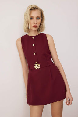 Bordo Kemer Detayl? Dokuma Tulum TWOAW26TU00006