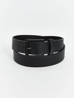 Deri G?r?n?ml? Erkek Kemer 2li