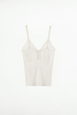 STRAPPY FINE KNIT TOP - Zara фото 4