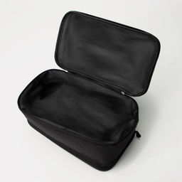 Косметичка-несессер дорожная на молнии, с крючком, с ручкой, чёрная - Simaland фото 6