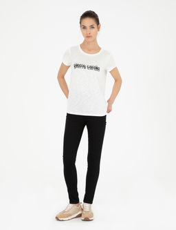 Beyaz Regular Fit Ti__rt
