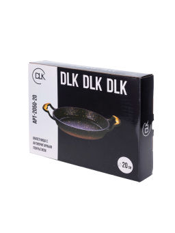 Омлетница без крышки 20х3,7 см (0,9 л) с АПП, цвет:бордровый металик, арт. 2050-MBRD-20. - D.L.K. фото 4