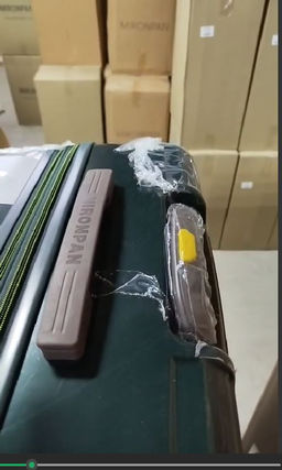 Набор из 3 чемоданов, композит, 77065 Темно-зеленый - Mironpan фото 2