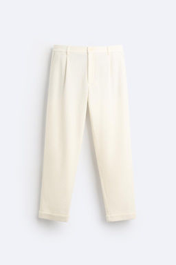 DOKULU PILILI PANTOLON - Zara фото 6