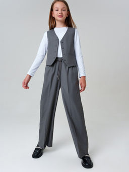 PlayToday/ Комплект для девочки: жилет, брюки  фото 4