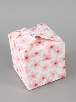 Цена за 10 шт. Коробка подарочная складная «Цветы», 12×12×12 см