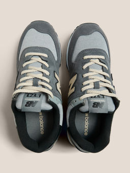 Женские кроссовки NEW BALANCE 574 Артикул 4824067, темно-серый  фото 4