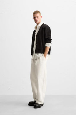 TEXTURED COTTON CARDIGAN - Zara фото 4