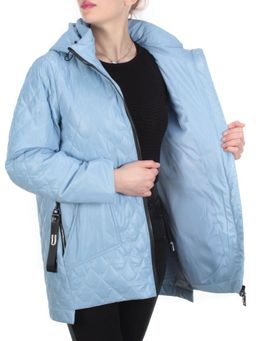 M816 LIGHT BLUE Куртка демисезонная женская (100 гр. синтепон) - Фабричный китай фото 8