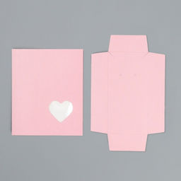 Цена за 5 шт. Коробка под бижутерию, упаковка, «Розовая», 10 х 5 х 3 см