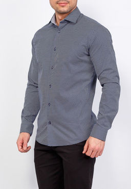 Сорочка мужская длинный рукав GREG 223/137/06/Z/1 STRETCH  фото 9