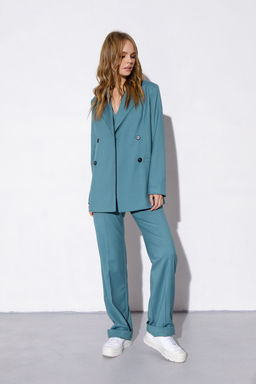 Костюм Pirs 3809 серо-бирюзовый  фото 5