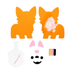 Набор для творчества. Мягкая игрушка из фетра "Корги"