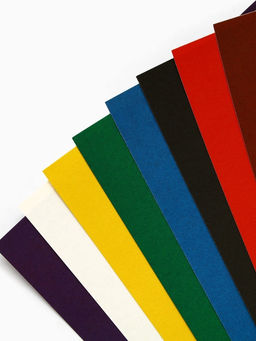 Цена за 3 шт. Картон цветной А4 8 л 8 цв немелованный 180 г двусторонний в плёнке