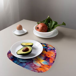 Сервировочная салфетка капля 45х35,5см Цветы (Россия) - Домашняя мода фото 4