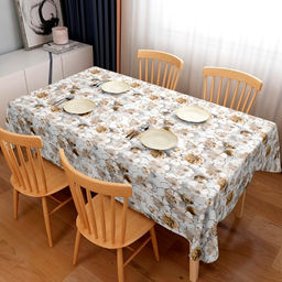 Клеенка GRACE ткань с ПВХ покрытием 1,4*20 м, арт. STS6123-2, 125781 (цена за 1 м-178,36р ) - Полимербыт фото 3