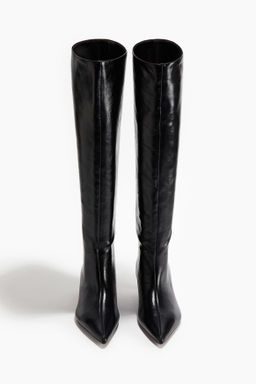 Botas de piel con tac?n kitten - H&m фото 6