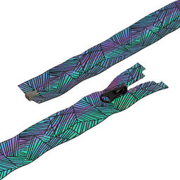 Молния Спираль декоративная GAMMA Premium SUM 70 см тип 7 1 шт разъёмная однозамковая