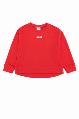 U. S. Polo Assn Детский красный базовый свитшот с круглым вырезом - U.s. polo assn фото 16