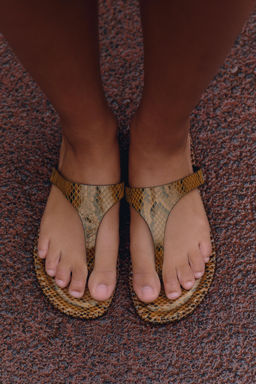 ANIMAL PRINT SANDALS - Zara фото 6