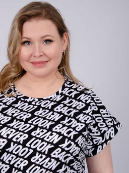 Костюм "Даниэла" неро, трикотаж (М)