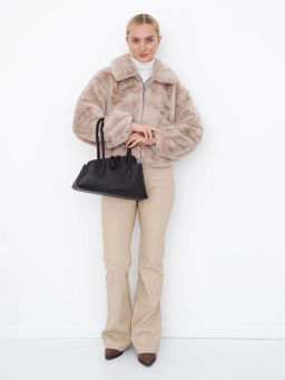 Сумка 6006L coffee Polina&Eiterou