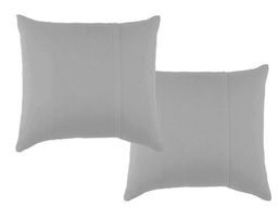 К-кт наволочек трикотажных (2 шт.) 70*70 цвет серый