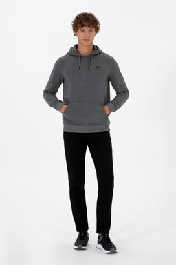 Erkek Antrasit Melanj Basic Sweatshirt Sepette S_rpriz _ndirim - U.s. polo assn фото 4