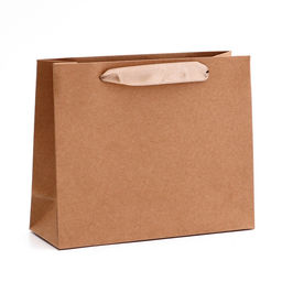 Цена за 5 шт. Пакет крафт без печати, 22×8×18 см 260 г/м²