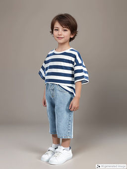 Beli Lastikli Basic Erkek Bebek Jean ?ort