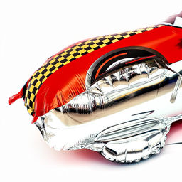 Воздушный шар фольгированный 55" «Гоночная машинка»