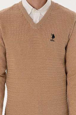 Erkek Camel Melanj Basic Kazak Sepette S_rpriz _ndirim - U.s. polo assn фото 6